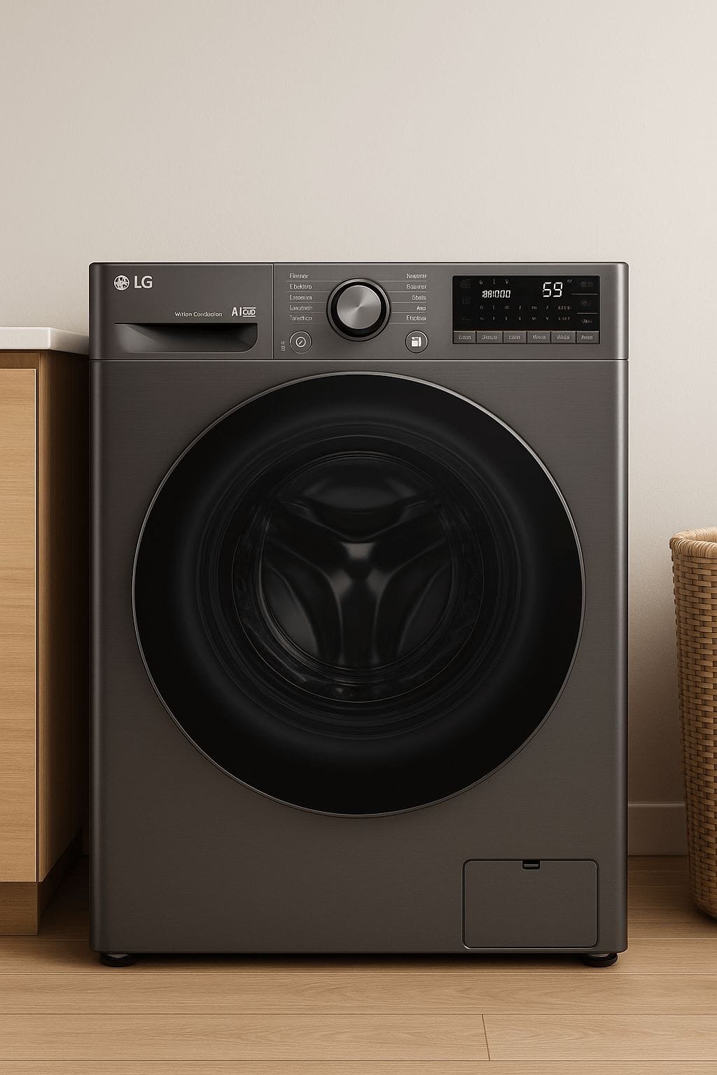 Utilisation d'une machine à laver Lg