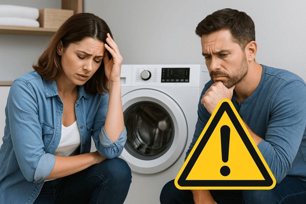 Deux personne qui ne sont pas content de leur achat